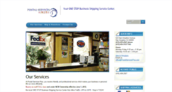 Desktop Screenshot of postalservicesplus.com